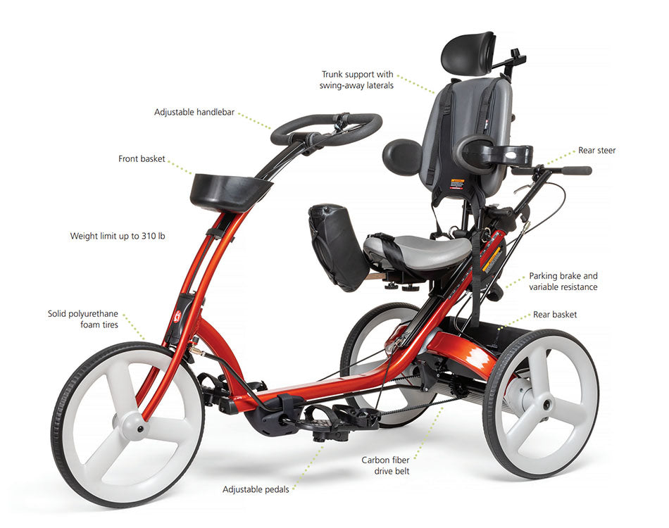 Rifton X340 adaptive features demonstrative feature focus image