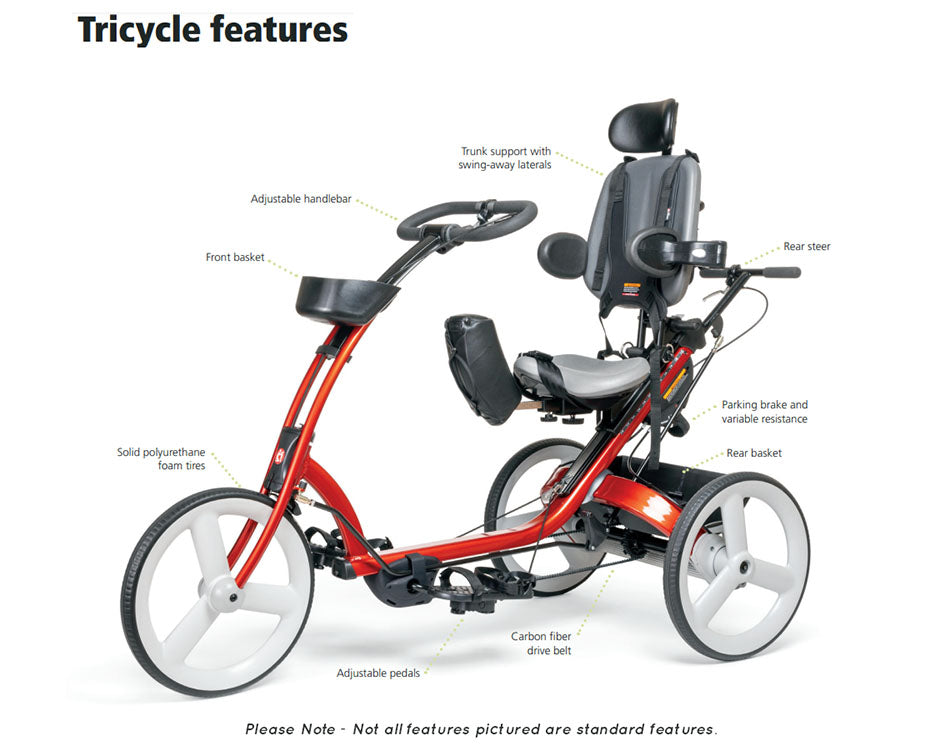 Rifton X320 accessibility features demonstrative feature focus image