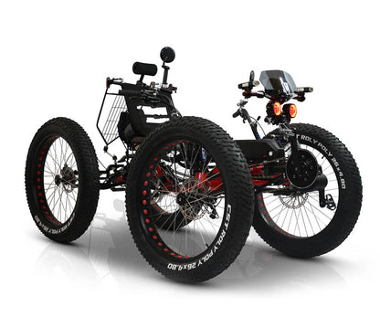 four wheel bicycle electric DuraQuad X46e Electric Quad – Adaptive Bikes